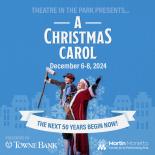  A Christmas Carol 2024 artwork blue background