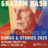 Graham Nash - Live on Tour 2025 colorful geometric artwork with headshot of Graham Nash